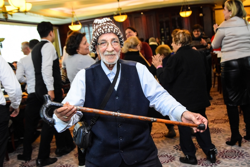 Hilton Beirut Metropolitan Palace's Christmas lunch for the elderly people